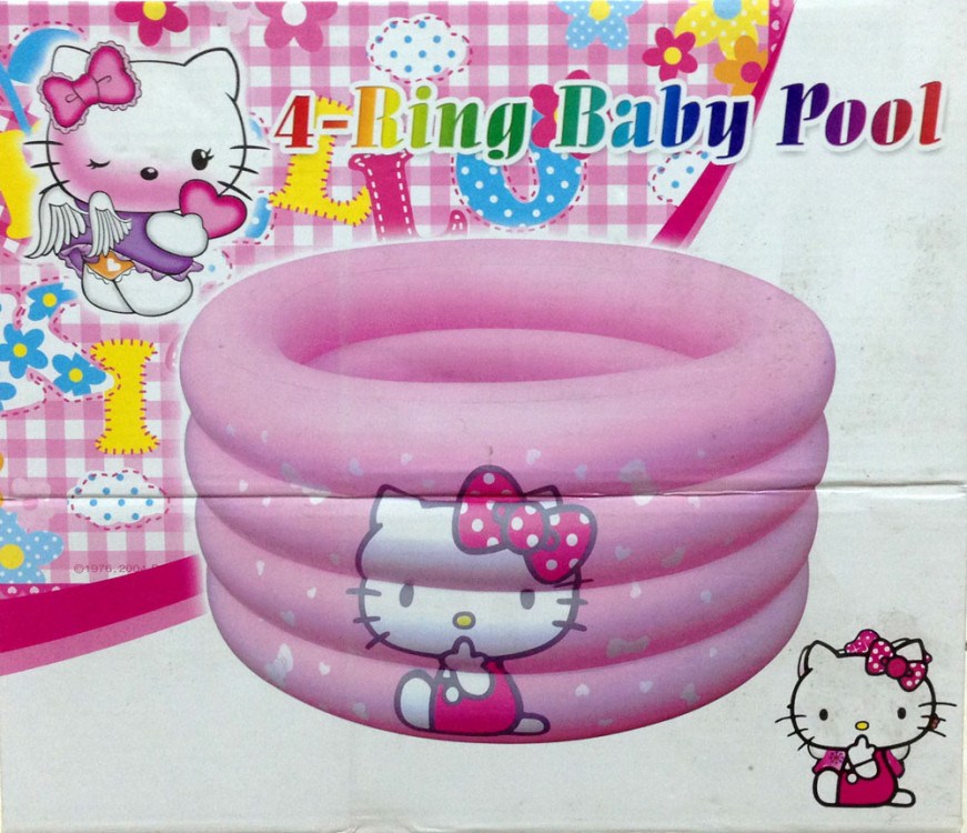 Kolam Baby Pool 4 Ring Hello Kitty 17100108