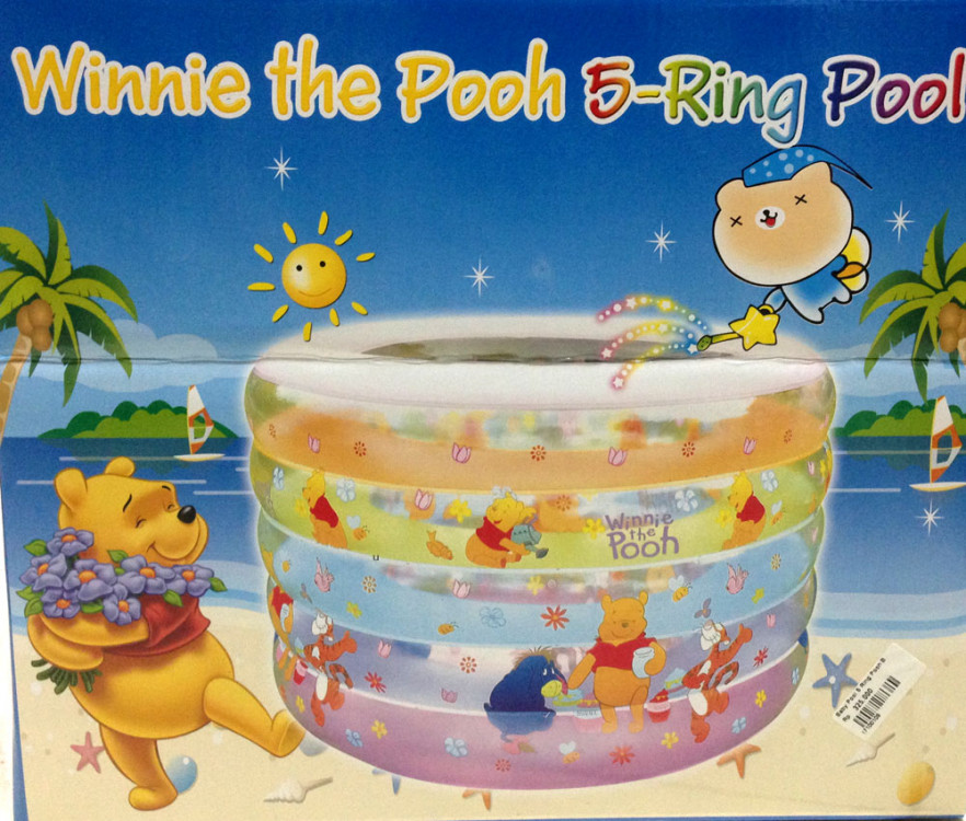 Kolam Baby Pool 5 Ring Winnie the Pooh 17100109