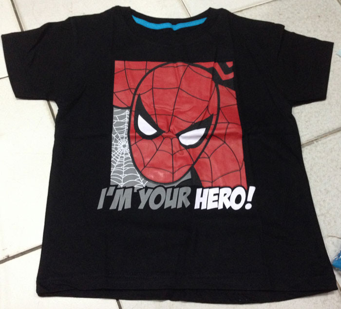 Atasan Kaos Spiderman