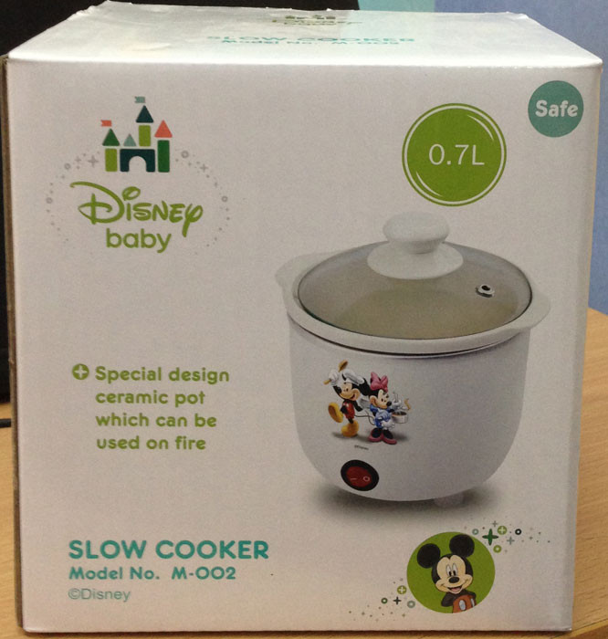 Mickey Slow Cooker on Stove 0.7L