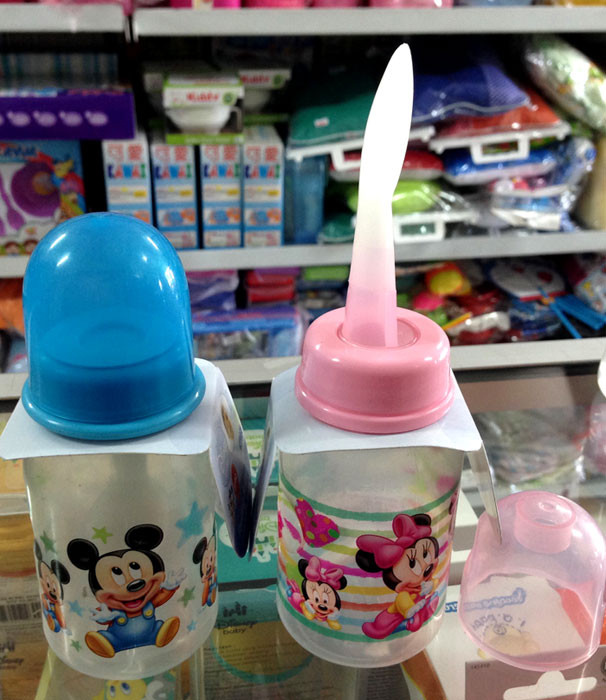 Botol Sendok Baby Safe Mickey 125ml