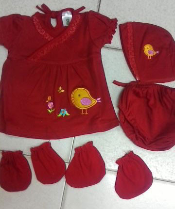 Baby Lucky Lovely Gift (Merah) Girl