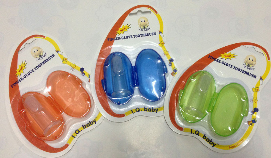 IQ Baby Silicone Tooth Brush