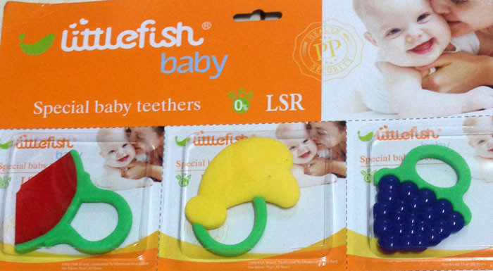 Silicone Teether Littlefish Baby