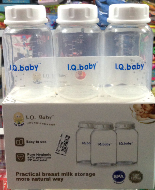 Jual Botol ASI IQ Baby 3pcs - Produk : Smart Kiddo