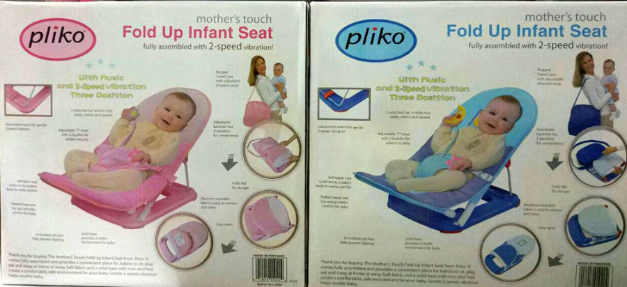 Baby Infant Seat Pliko Biru