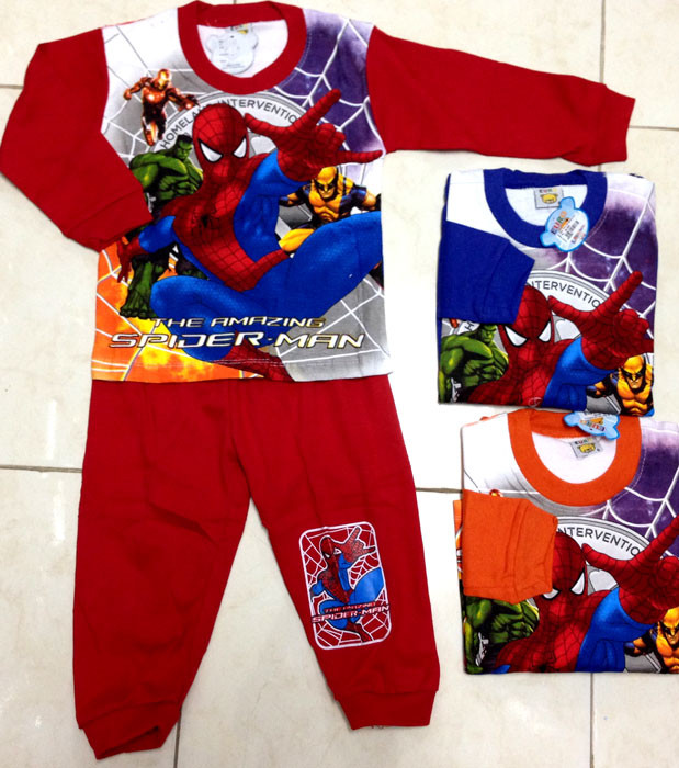 Baju Tidur Spiderman 16/20 16080090