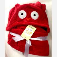 Selimut Bayi Hoodie Owl Merah 16090036
