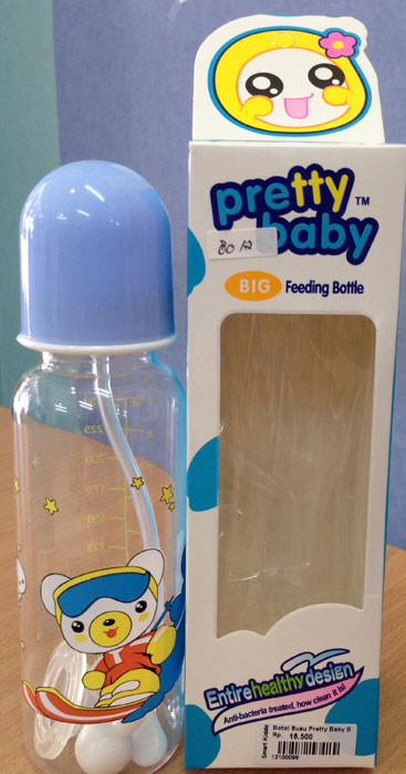 Botol Susu Pretty Baby Besar (Sedotan)