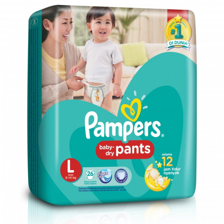 Pampers Baby Dry Pants L26