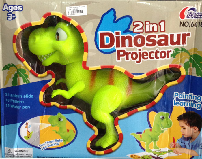 2 In 1 Dinosaur Projector