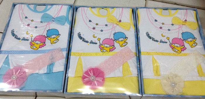 Baby Gift Set Twin Star + Bando