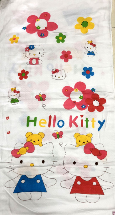 Handuk Baby Jepang Catell Love Hello Kitty