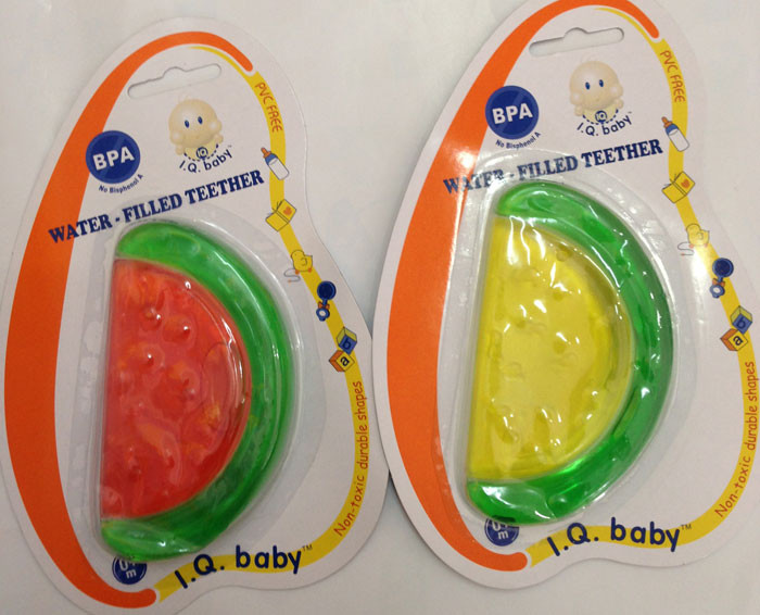 IQ Baby Teether - 2 Colors Watermelon Water