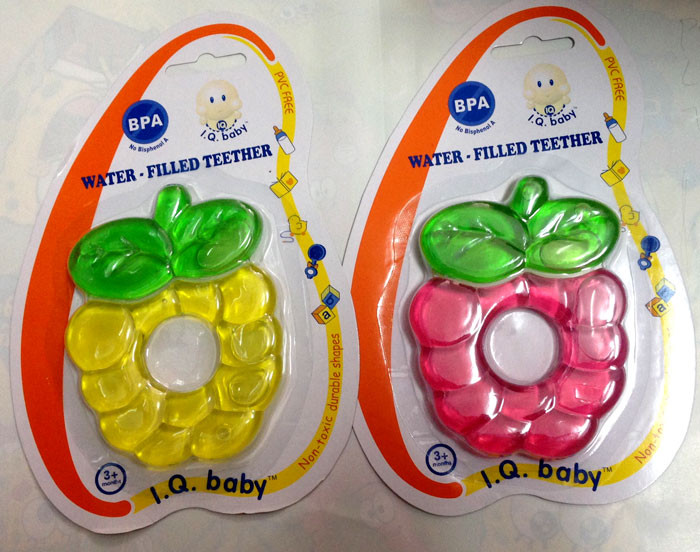 IQ Baby Teether - 2 Colors Grape Water