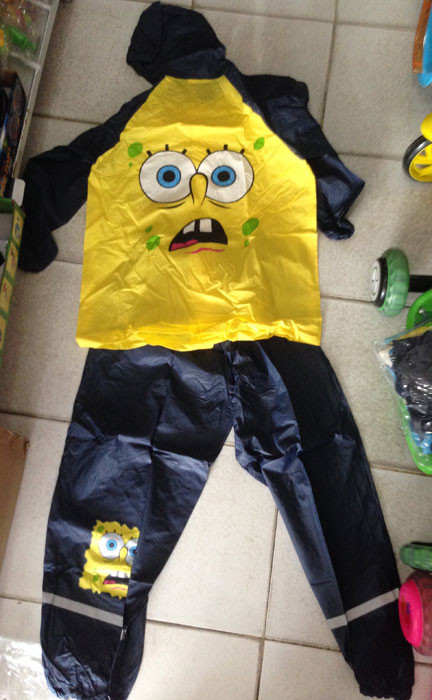 Jas Hujan SpongeBob (celana)
