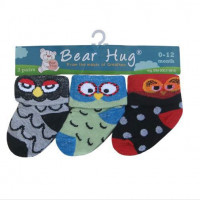 Kaos Kaki 3 In 1 Bear Hug Owl 18010187