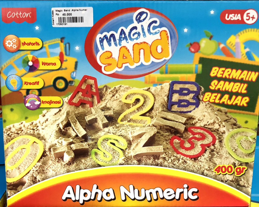 Fun Doh Magic Sand Alpha Numeric