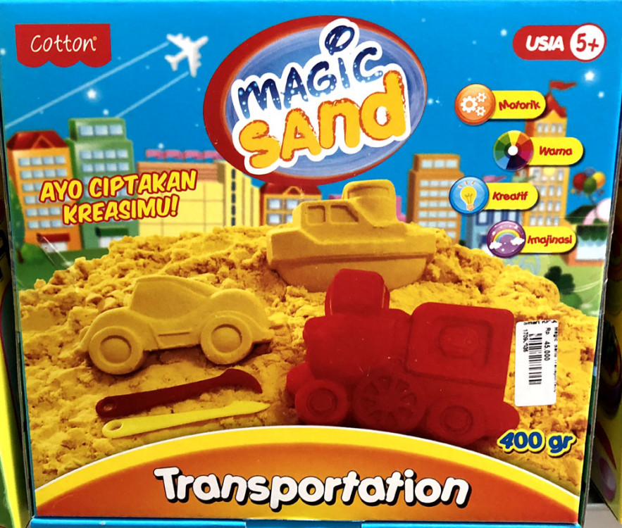Fun Doh Magic Sand Transportation 17090035