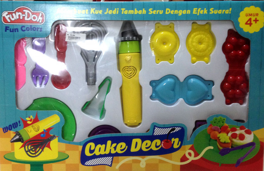 Fun Doh Cake Decor 17120012