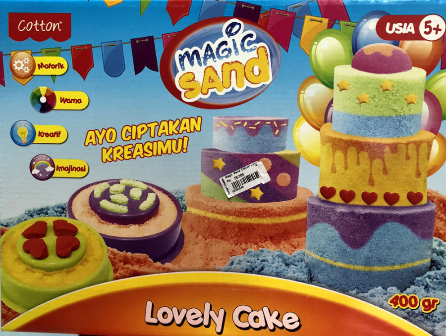 Fun Doh Magic Sand Lovely Cake