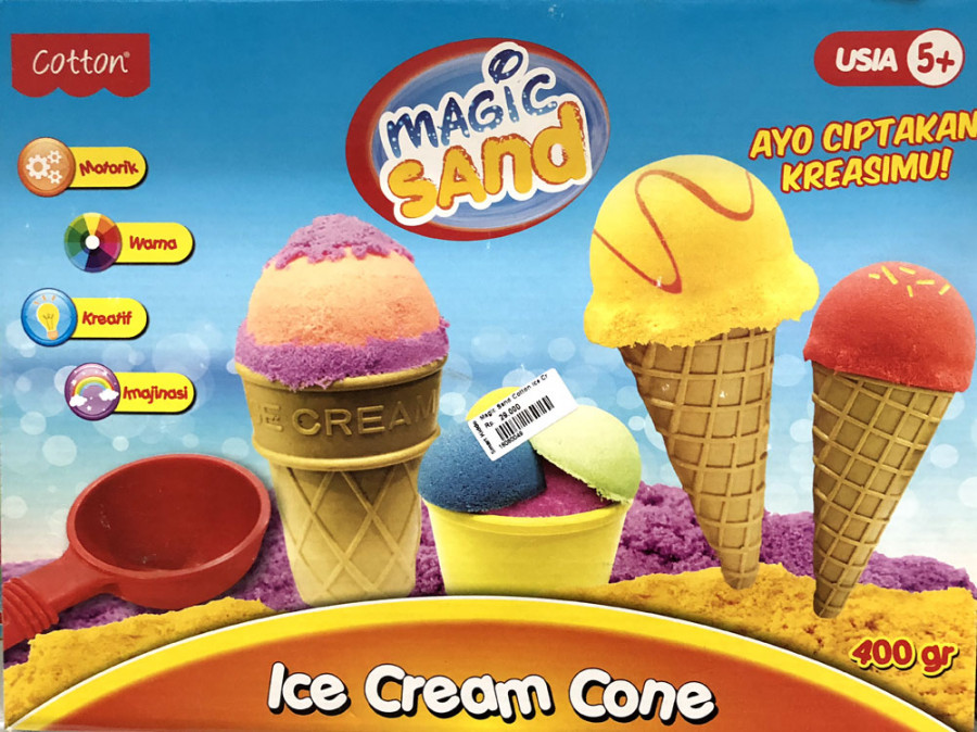 Fun Doh Magic Sand Ice Cream Cone