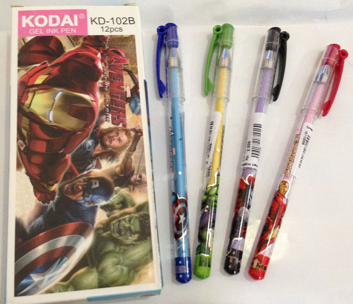 Pen Gel Avengers