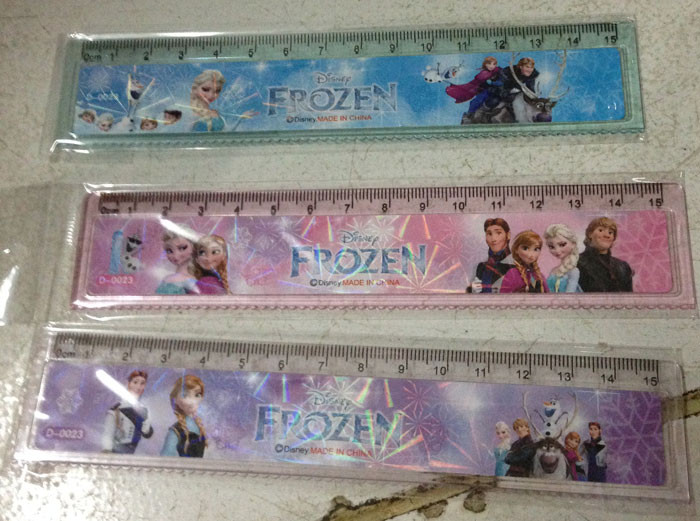 Penggaris 15cm Frozen