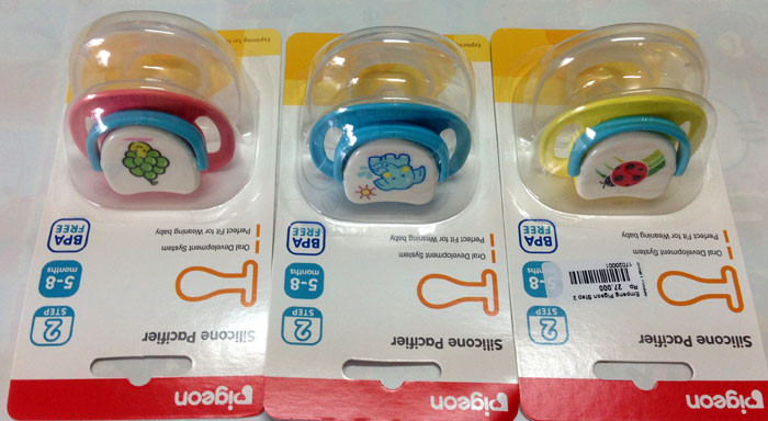 Pigeon Silicone Pacifier Step 2 (Empeng Pigeon)