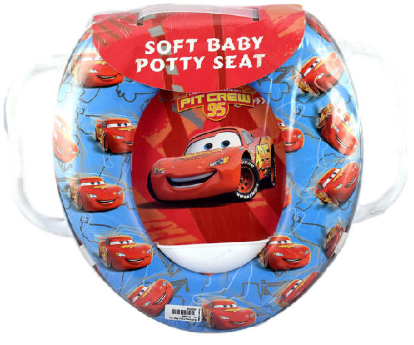 Soft Baby Potty Seat Cars (Pegangan)