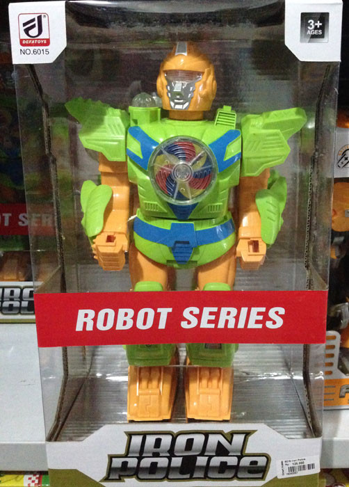 Robot Iron Police
