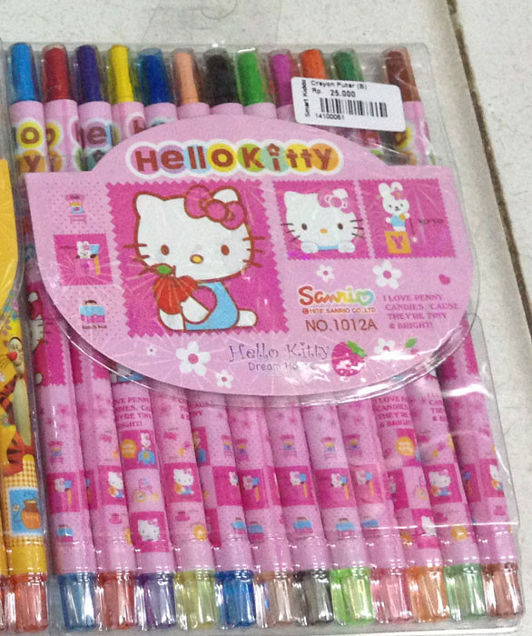 Crayon Putar Hello Kitty 14100051
