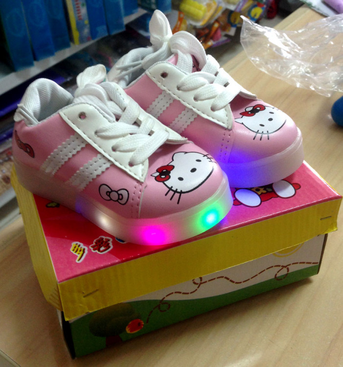 Jual Sepatu Anak Led Hello Kitty 17030118 Produk Smart 