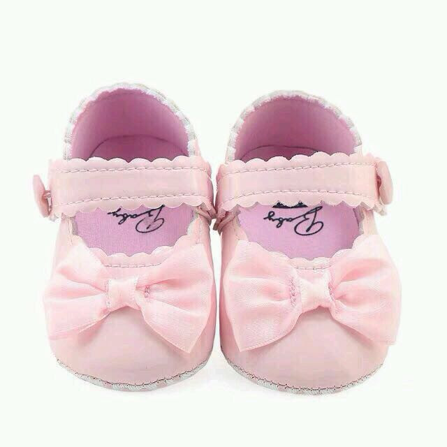 Sepatu Baby Pita Pink 17120019
