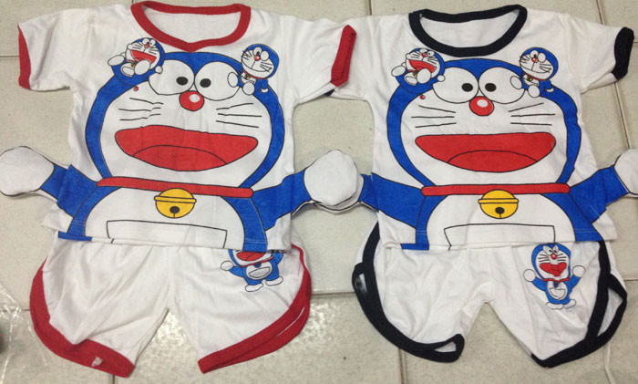 Setelan Cowok Doraemon