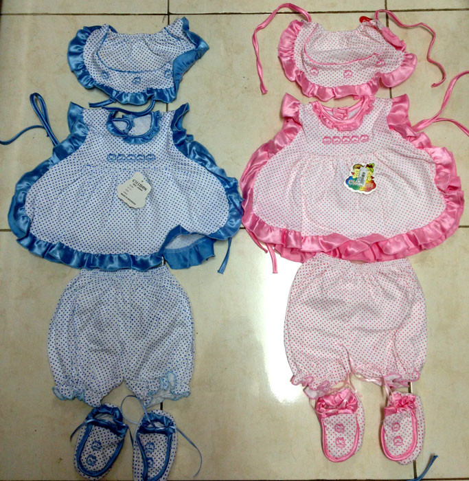 Setelan Baby Renik + Topi + Sepatu 16120147