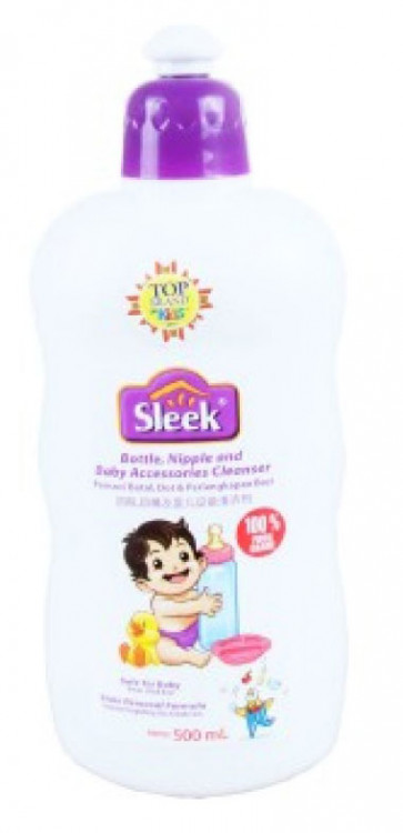 Sleek Bottle, Nipple, Baby Accessories Cleanser 500ml