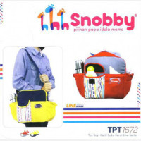 TPT1672 Snobby Tas Bayi Kecil Saku Kerut Line Series (Kuning)