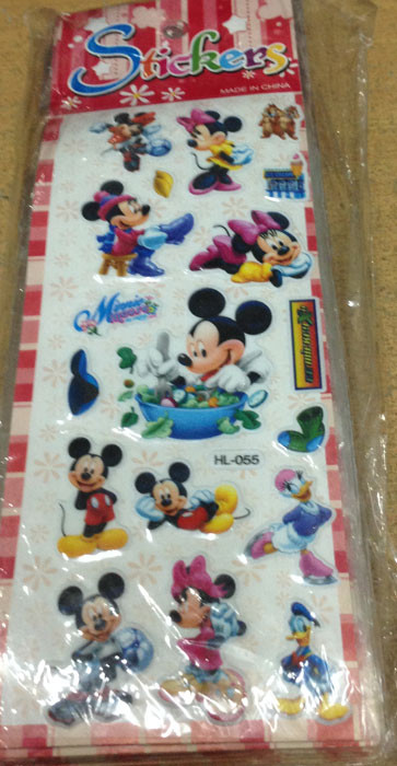 Sticker 13090125 Mickey Minnie
