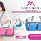 Tas Bayi Besar + Saku Penghangat Thermostat Moms Baby Lullaby Series MBT3023 - Biru