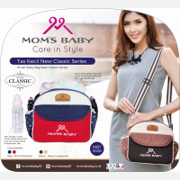 Tas Bayi Kecil New Classic Series Moms Baby MBT3026 - Merah