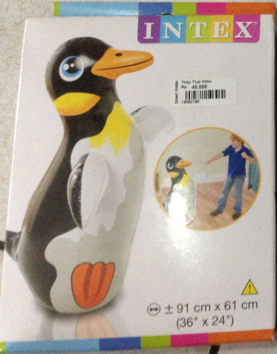 Tinju Tiup Pinguin Intex