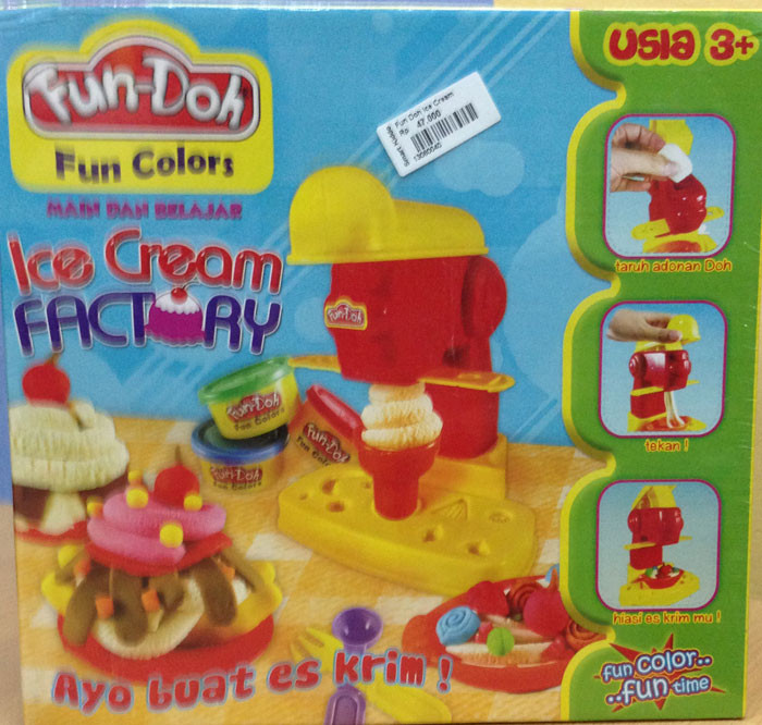 Fun Doh Ice Cream Factory