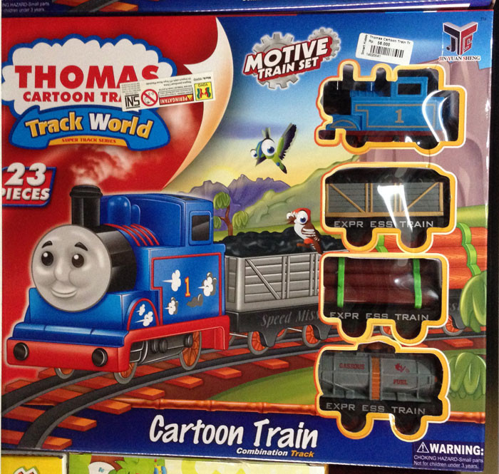 Thomas Cartoon Train Track World 233B-1