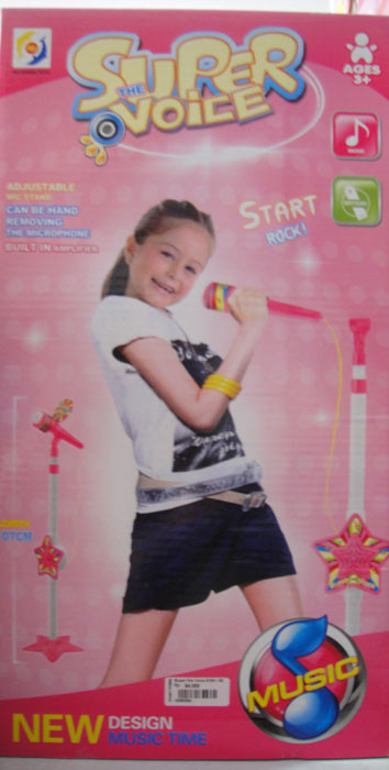 Super the Voice (Mic Stand) Pink