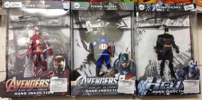 Avengers Flying to Sky with Hand Indtruction - Ironman