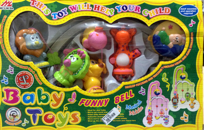 Baby Toys Funny Bell Musical Mobile