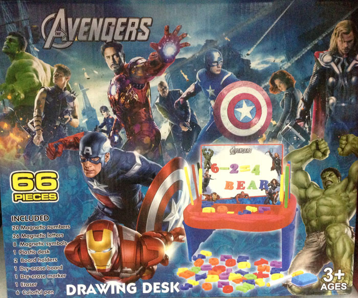 Drawing Desk Avengers 17010060