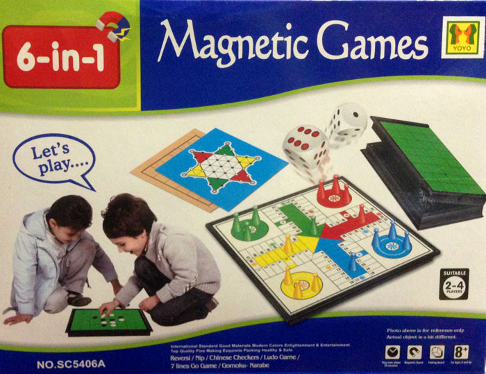 Magnetic Games 6 in 1 17010064