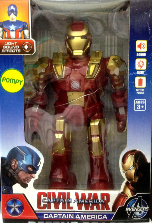 Robot Iron Man Pompy 17120045